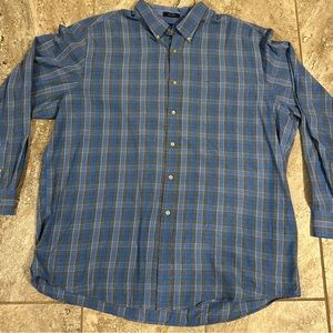 Saddlebred Big & Tall Long Sleeve Plaid Flannel Shirt | Size: 2XL